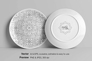 Monoline Ornaments, a Pattern Graphic by Crystal Line (Thumbnail 2 of 9)
