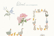 Cottagecore PNG Frames Illustrations, a Decorative Illustration by whiteheartdesign (Thumbnail 4 of 19)