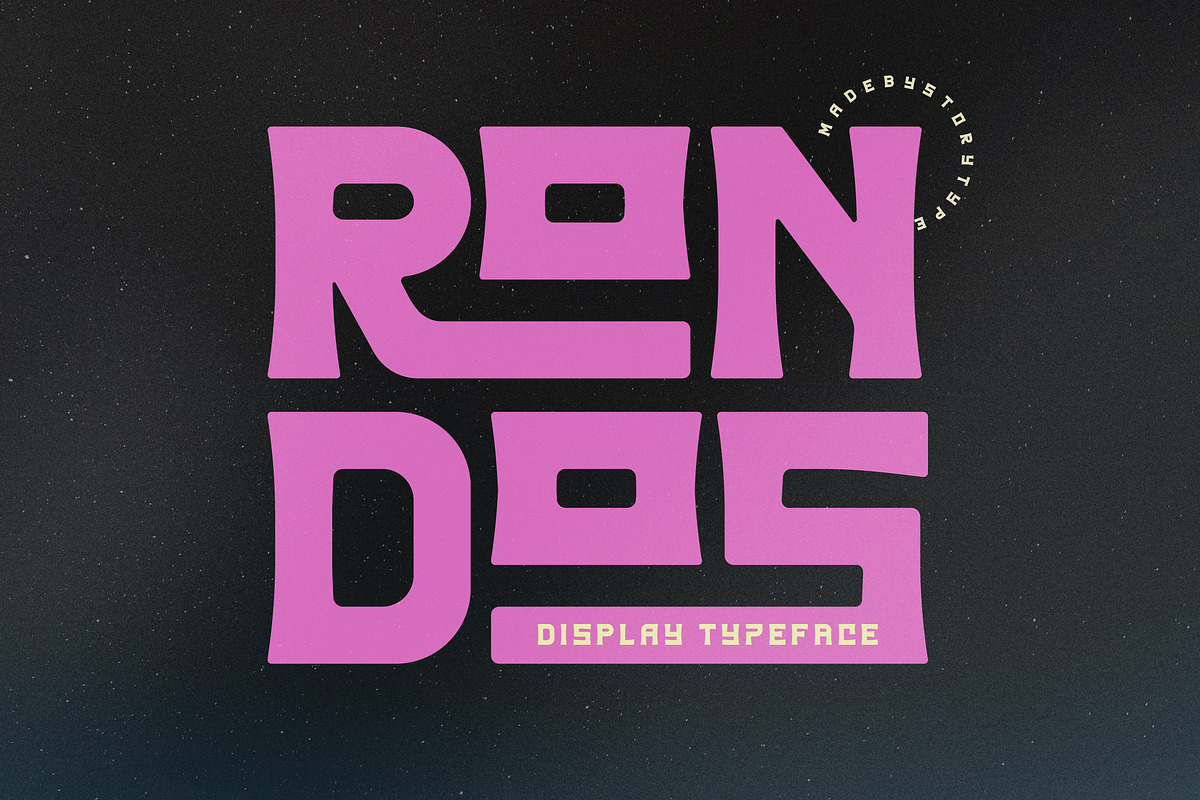 Rondos Display Typeface Font, a Serif Font by Storytype Studio (Photo 1 of 15)