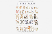 Nursery Little Farm Animals Set, an Object Graphic by Pati Paints (Thumbnail 8 of 12)