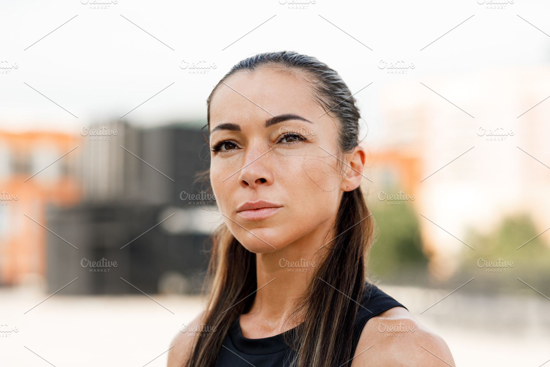 Close-up portrait of a woman, a Nature Photo by Artem Varnitsin