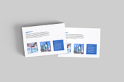 Landscape Flyer Mockup - 16 views, a Books & Magazine Mockup by Illusiongraphic (Thumbnail 5 of 21)