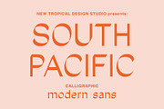 South Pacific, a Sans Serif Font by Tropical Type (Thumbnail 1 of 11)