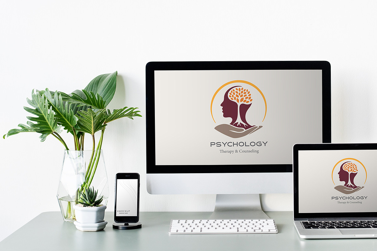 Psychology Logo Template preview 6