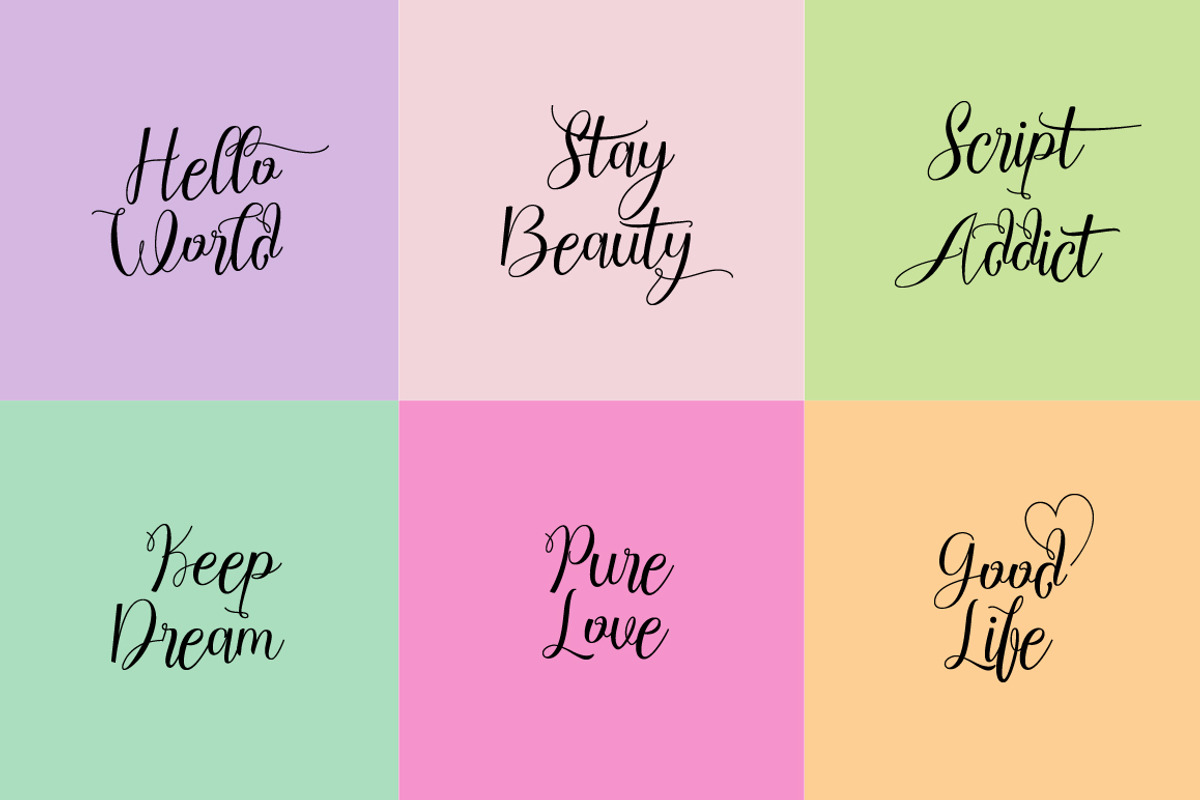 Chocolate Milky (Script And Slab) preview 2