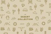 Desert Collection Illustration Pack, a Decorative Illustration by Brighten Made (Thumbnail 1 of 5)