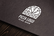 Pizza Firewall Food Restaurant Logo, a Branding & Logo Template by P.F. Creative Lab (Thumbnail 3 of 3)