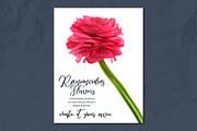 Ranunculus Floral ClipArt Realistic, an Object Graphic by Turning Moss (Thumbnail 11 of 12)