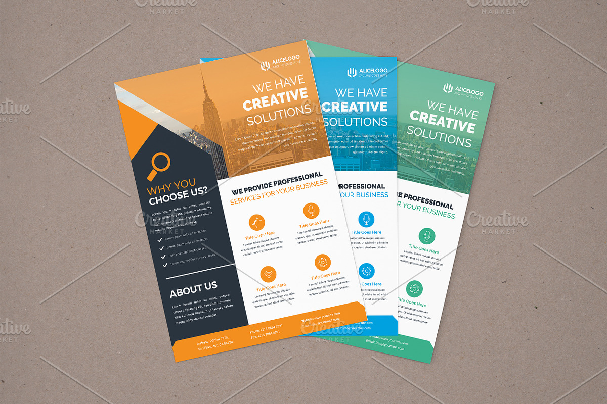 Flyer Template, a Flyer Template by Alice_s (Photo 1 of 10)