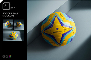 Football Mockup, a Product Mockup by megostudi0