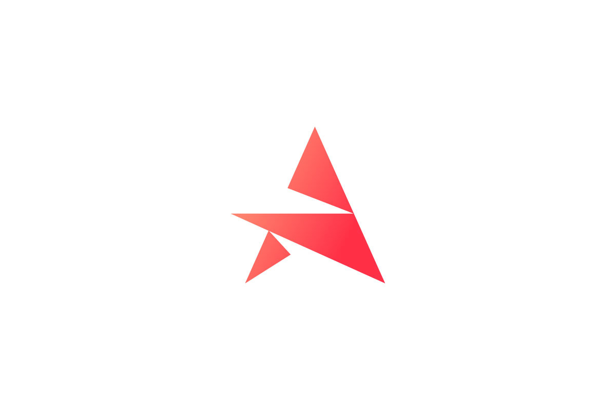 Minimal Geometric Letter A Logo Design preview 6