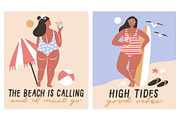 Summer Vibes illustration, an Illustration by Nastya Tkachova (Thumbnail 2 of 8)