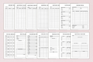 Business Planner Template/Canva