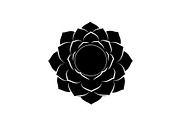 Lotus Flower Silhouette Vector Bundl, an Illustration by Creativeshirt (Thumbnail 35 of 51)