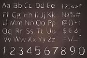 font. a piece of chalk, a Symbol Font by Chikovnaya (Thumbnail 2 of 5)