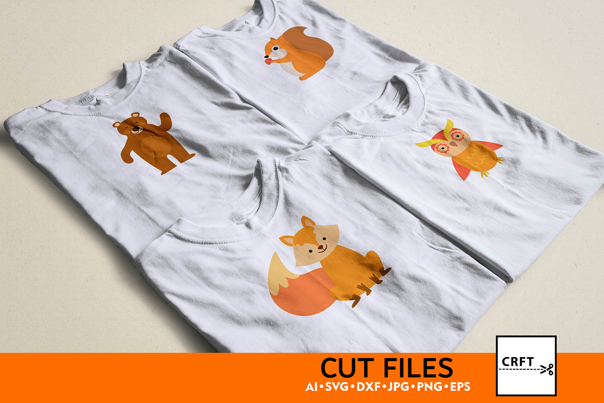 Bundle Animals SVG for Autumn Craft, an Illustration by LaserCutano (Photo 9 of 10)