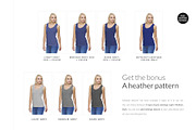 Women Tank Mock-ups Set FREE DEMO, a Books & Magazine Mockup by Apparel_Mockups (Thumbnail 15 of 24)