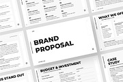 Brand Proposal PowerPoint Template, a Presentation Template by Gaize (Thumbnail 1 of 10)