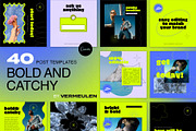 Instagram Social Media CANVA Bold, a Social Media Template by Vermeulen Design Studio (Thumbnail 1 of 5)