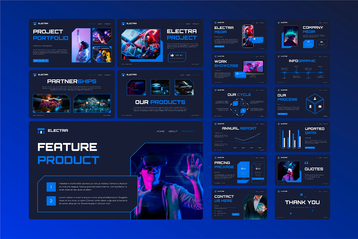 Virtual Reality PPTX Presentation, a Presentation Template by Kren Studio (Photo 4 of 8)