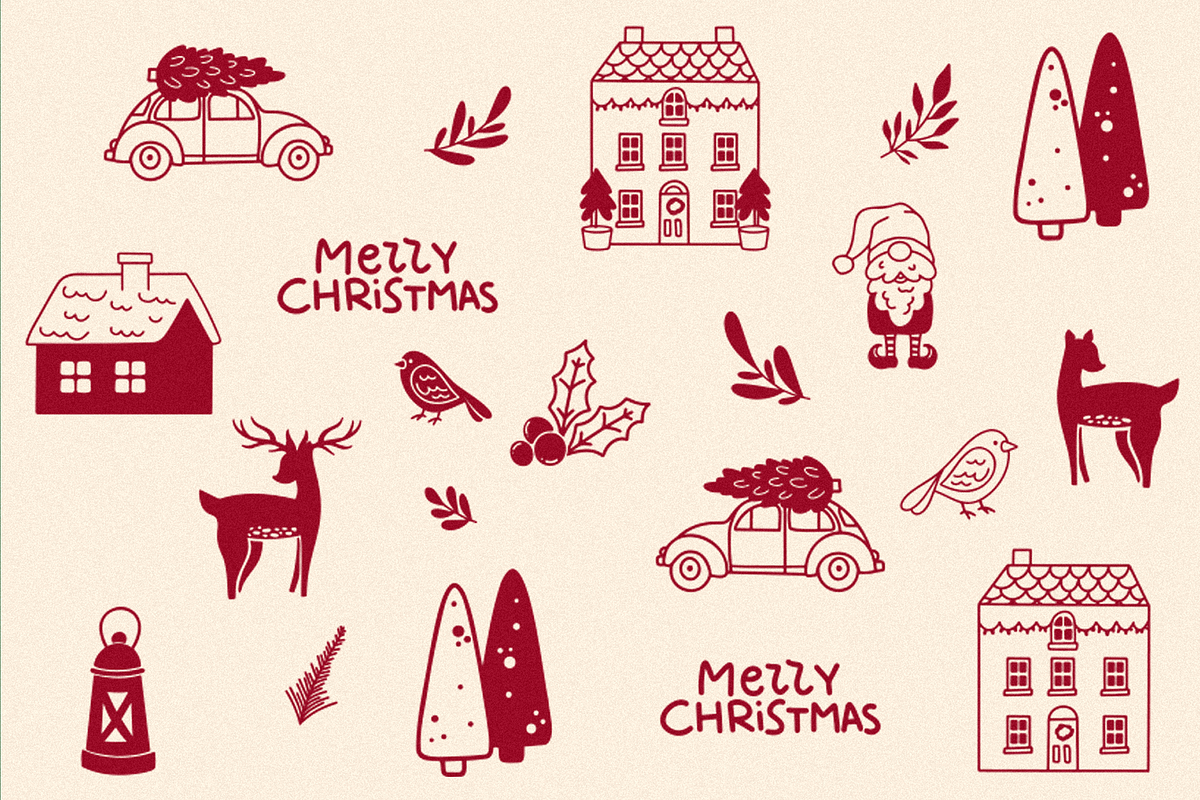Christmas Font & Doodles collection, a Script Font by CallMeStasia (Photo 14 of 18)