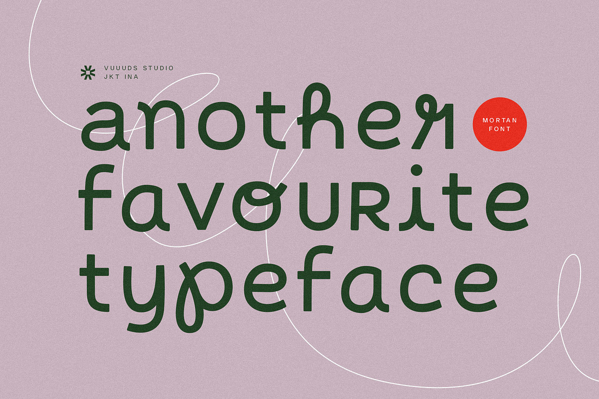 Mortan, a Sans Serif Font by vuuuds (Photo 5 of 11)