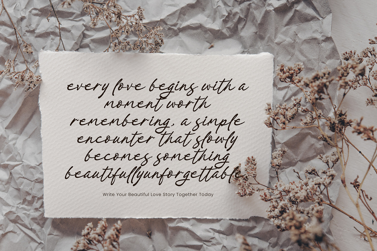 Prestige Snowfall, a Script Font by operatype.co (Photo 5 of 8)
