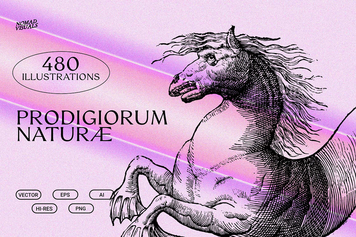 Vintage Bundle - 6600+ Illustrations, an Object Graphic by Nomad Visuals (Photo 29 of 46)