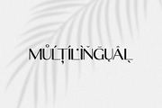 Monaco - Chic & Modern Sans Serif, a Sans Serif Font by Mikhail Fukurou (Thumbnail 11 of 11)
