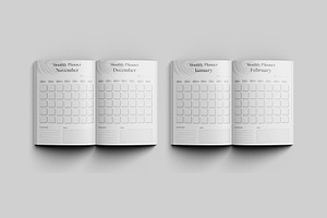 Monthly Planner Pack