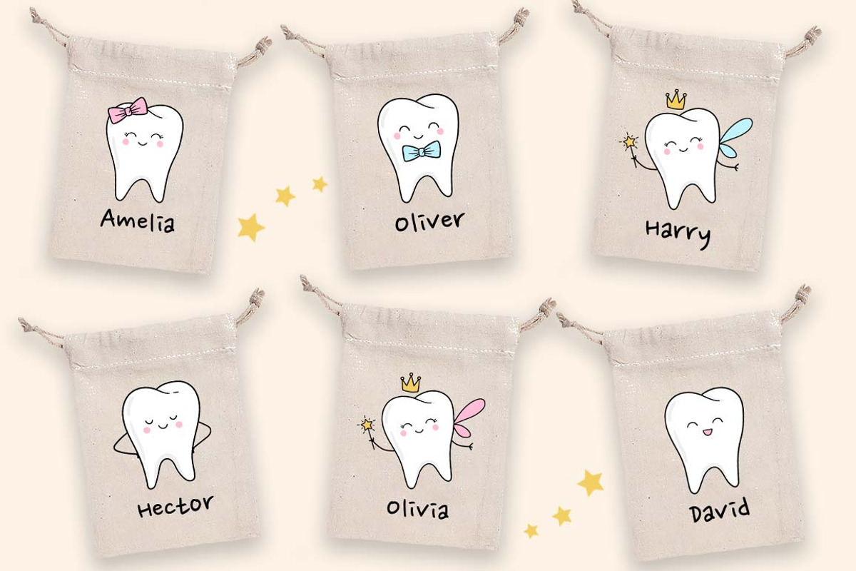 Tooth Fairy Bundle, a Healthcare Illustration by Irina Ostapenko (Photo 6 of 9)