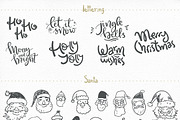Holly Jolly. Winter doodles, an Object Graphic by Dinkoobraz (Thumbnail 6 of 8)