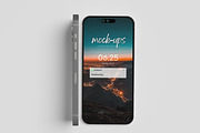 iphone 15 pro, an iPhone Mockup by kebunmockup (Thumbnail 2 of 5)