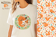 A Scurry of Squirrels - Design Kit, an Animal Illustration by Baksiabat (Thumbnail 5 of 12)