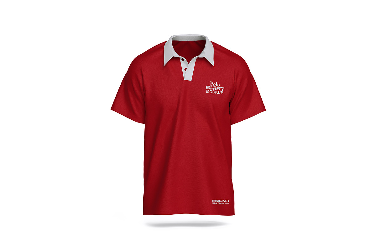 Polo T-Shirt Mockup, a Shirt Mockup by mockupbuys (Photo 4 of 52)