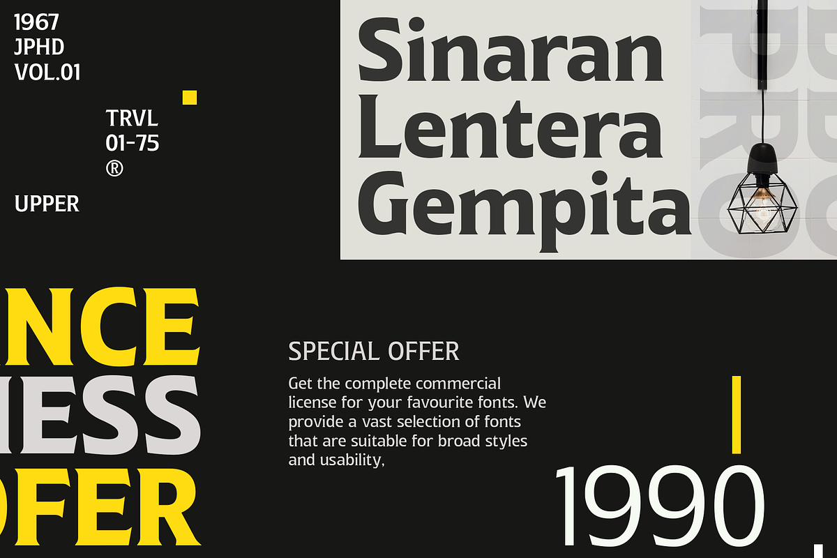 Chunky Delight, a Serif Font by Wildan Type (Photo 4 of 10)