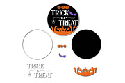 Halloween Round Door Sign Svg, an Object Graphic by Digi_Design_World (Thumbnail 3 of 9)