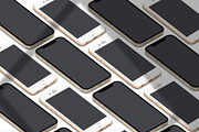 3D iPhone Presentation Mock-Up 04, an iPhone Mockup by Graphicsworld125 (Thumbnail 2 of 9)