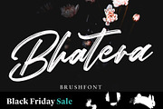 Bhatera Black Friday, a Script Font by pineungtype (Thumbnail 1 of 8)