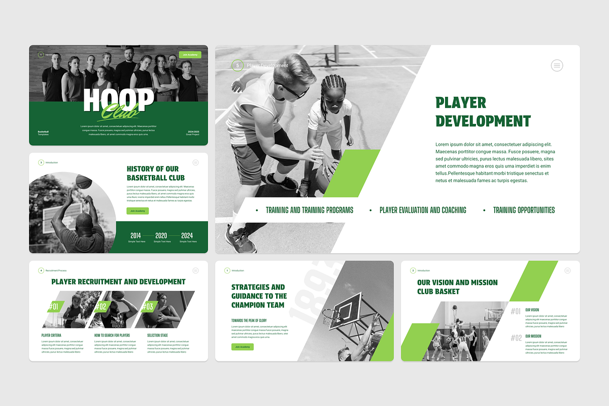 Basketball Sport Google Slide, a Presentation Template by YossyOneStd (Photo 5 of 6)