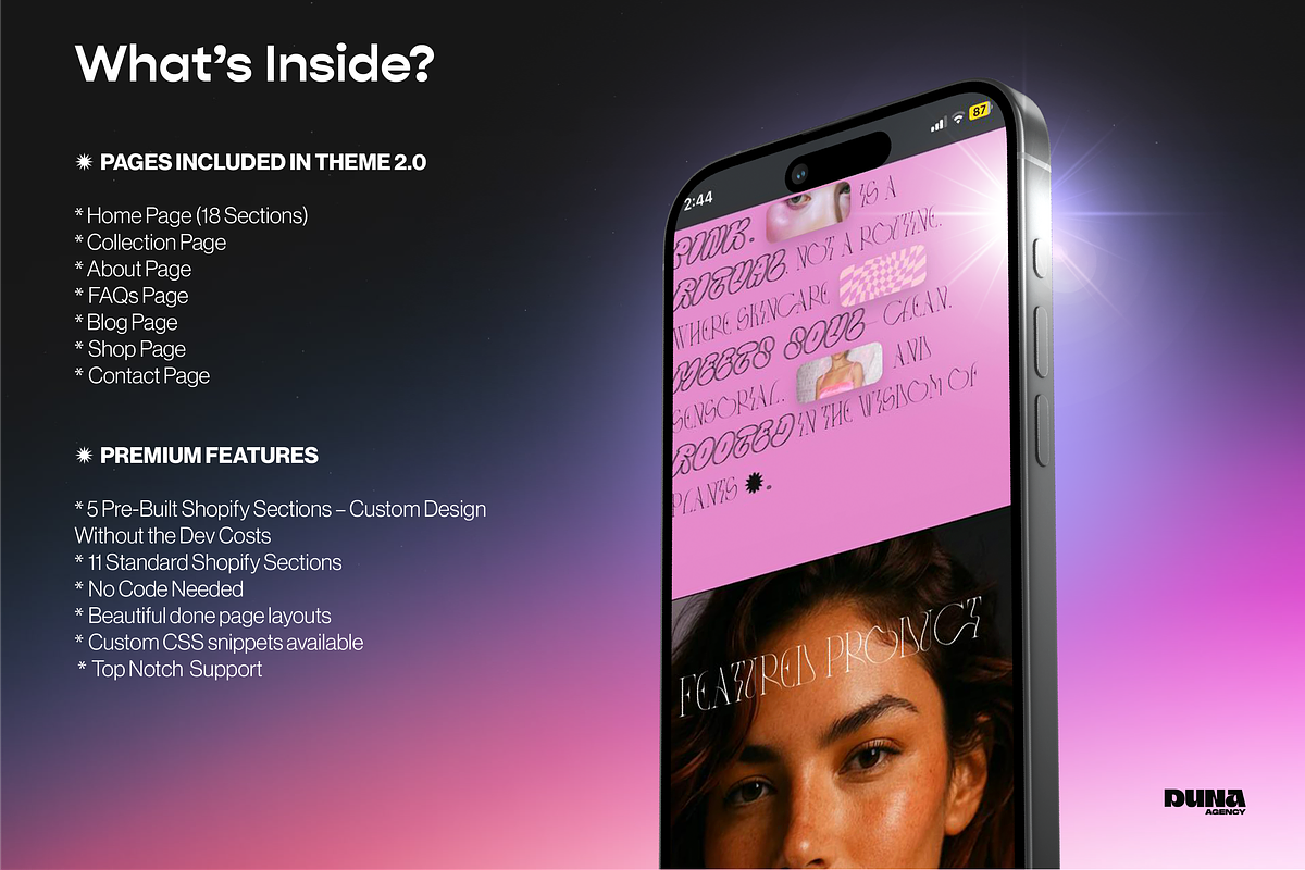 Shopify Theme Pink - Premium preview 3