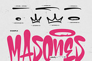 Snaxons - Fat Cap Graffiti Font, a Handwritten Font by Typia Nesia (Thumbnail 3 of 10)
