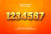 Orange - Text Effect Photoshop, a Marketing Template by INSPR STD (Thumbnail 3 of 4)