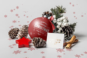 Christmas Ball Mock-up, a Merchandise Mockup by Yogurt86 (Thumbnail 7 of 13)