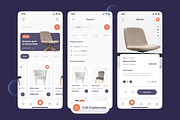 FurniVibe - Furniture App Design, a Websites & App Template by SLAB! Design (Thumbnail 2 of 4)