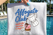 Summer Coffee Affogato Hand Drawn PN, an Illustration by DreamPrint404 (Thumbnail 2 of 6)
