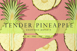 Tender pineapple - pattern