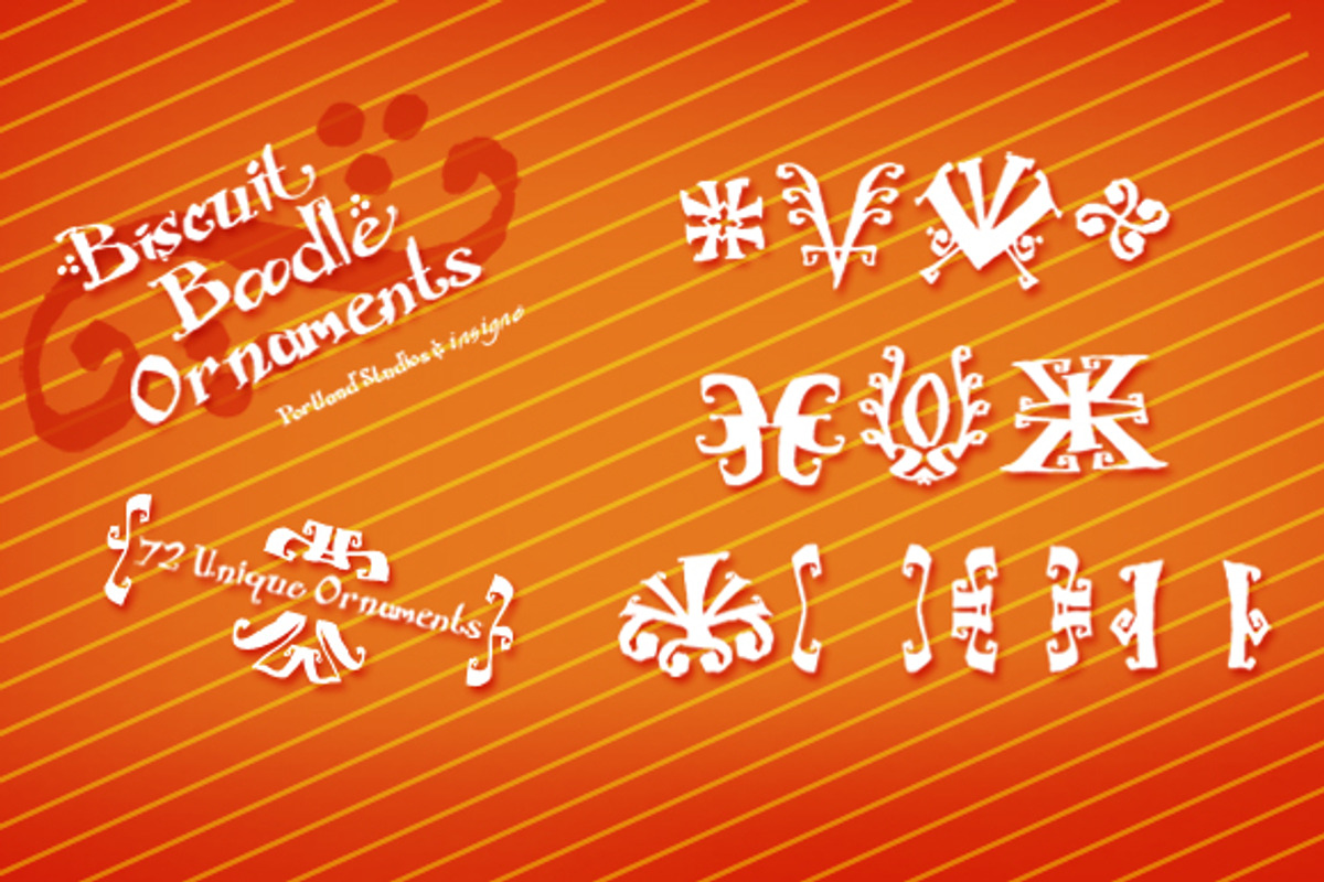 Biscuit Boodle Ornaments preview 2