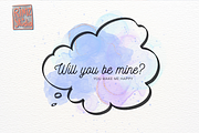 Hand drawn speech bubbles, an Illustration by RimzStudio (Thumbnail 5 of 8)