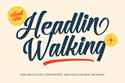 Halfway Ferald Bold Calligraphy Font, a Script Font by stylishtype.co (Thumbnail 4 of 20)